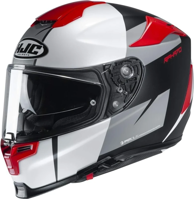 Motorcycle helmets HJC RPHA 70 TERIKA MC1SF, Black/White/Red, S