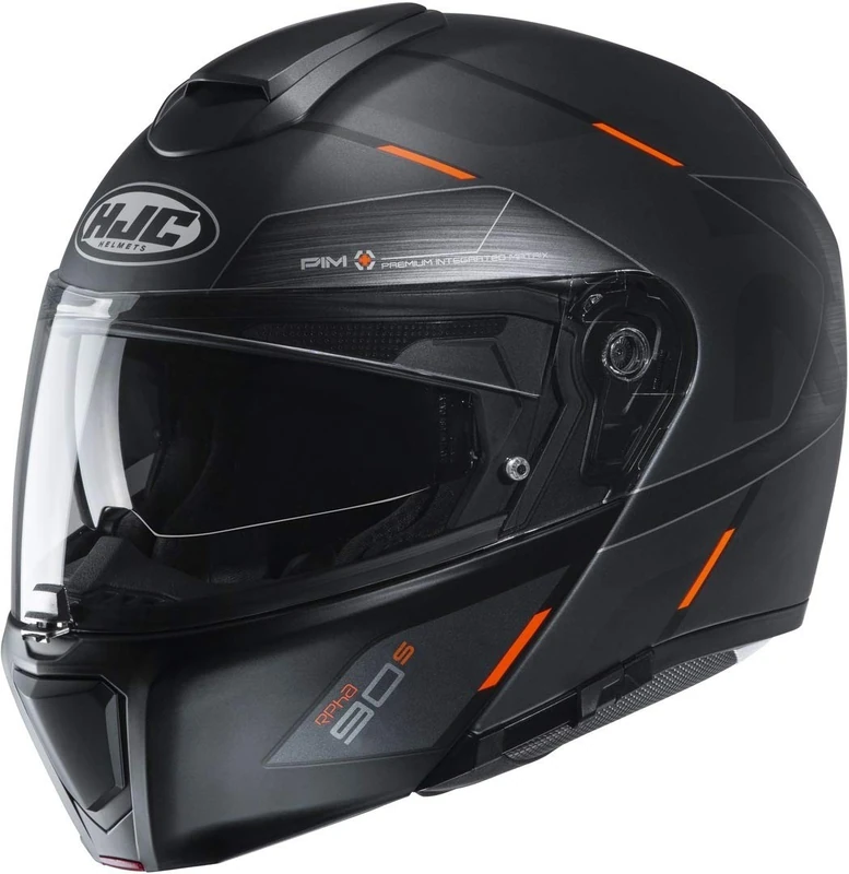 Motorcycle helmets HJC RPHA 90S BEKAVO MC6HSF, Black/Orange, XS