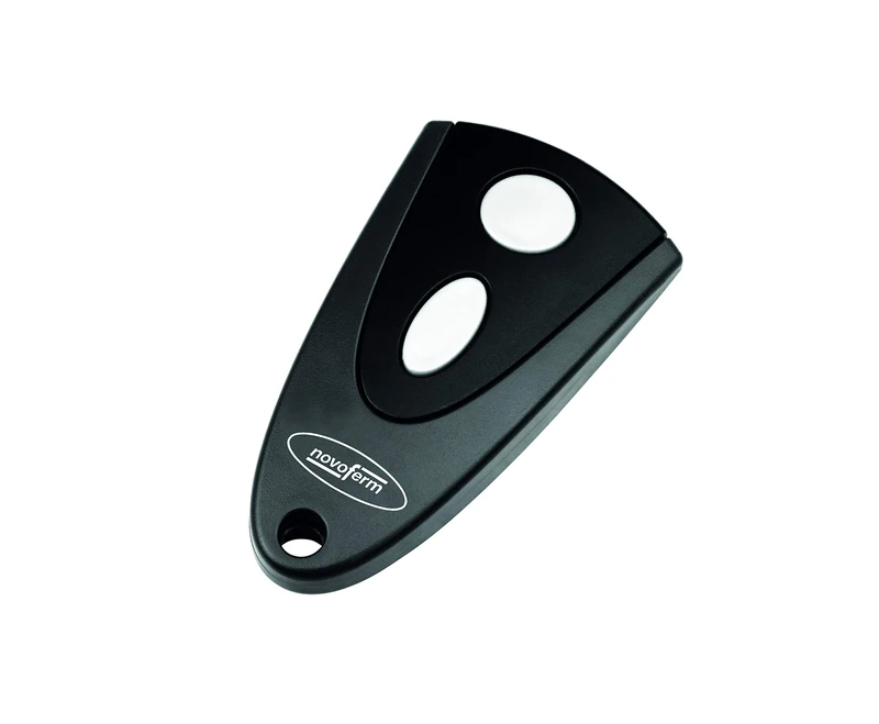Novoferm Novotron 502 TM02048131332 Handheld Transmitter (Frequency 433 MHz, 2-Channel Transmitter, KeeLoq Change Code, for Garage Door Drives)