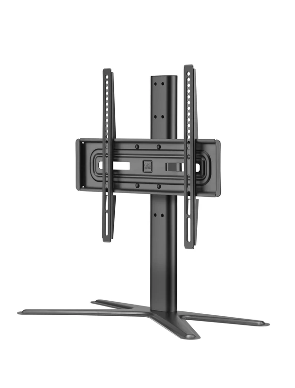 One For All Solid Table top TV Stand – Screen Size 32-65”- LCD/LED/Plasma/OLED/QLED TVs – 90° Swivel and 15° tilt motion - Height adjustable – Max weight 40kg – VESA 600x400 – WM4471