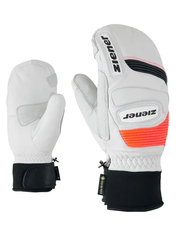 Ziener Gloves Guardi Ski Gloves, Men, mens, 801062, White, 11