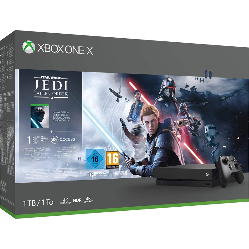 Microsoft Xbox One X 1TB Console - Star Wars Jedi: Fallen Order