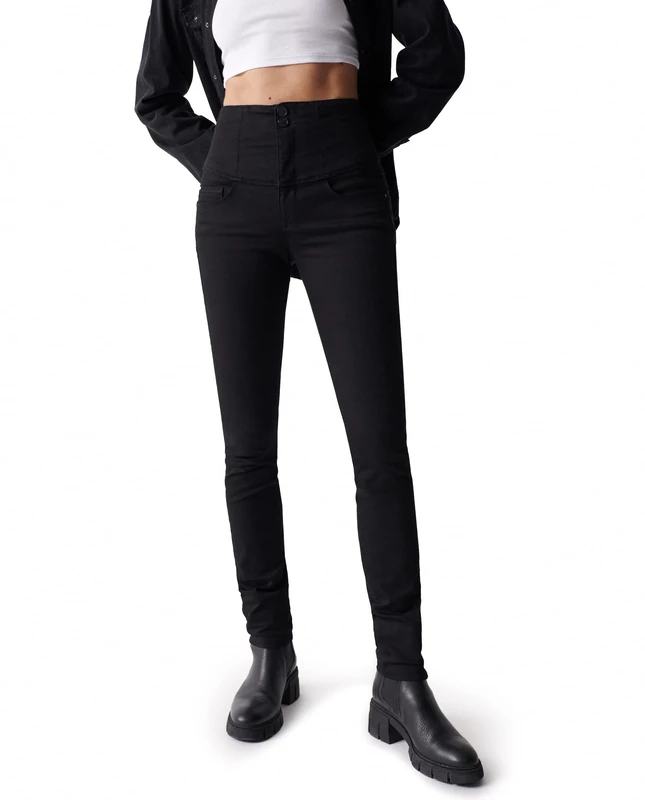 Salsa Diva Slim fit Slimming True Black Jeans