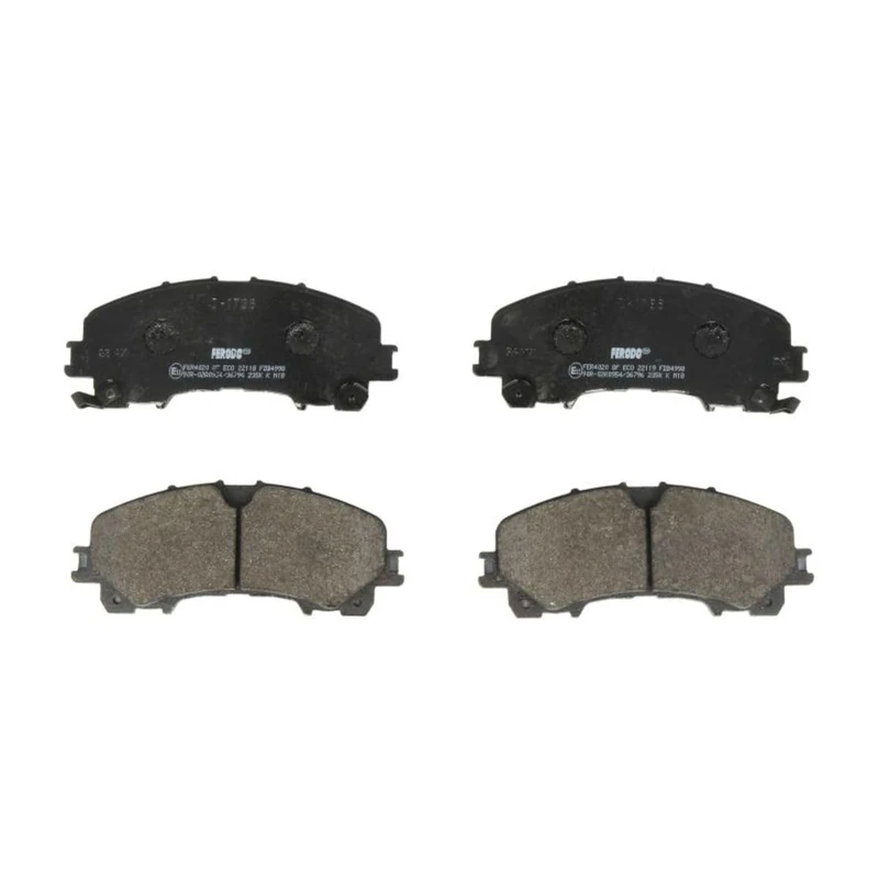 FERODO BRAKE PADS | FDB4998 | FRONT | FOR INFINITI Q50 2013- | OE-MATCHING QUALITY | ECO-FRICTION FUSE+ TECHNOLOGY