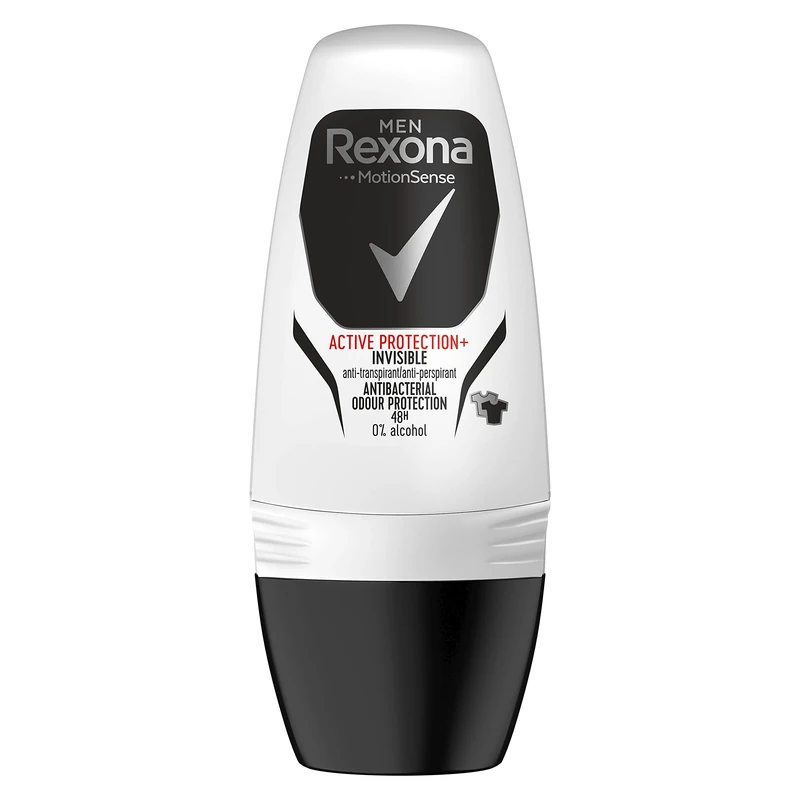 Rexona Active Protection+ Deodorant Roll On Antiperspirant for Men Invisible 50ml