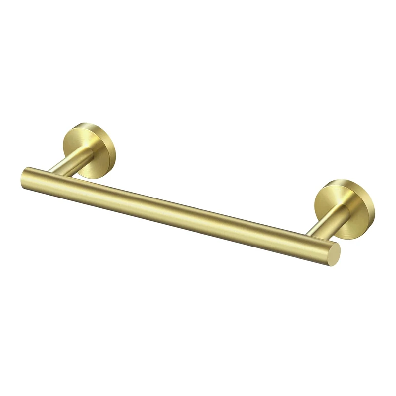 KES Gold Towel Rail 30CM Hand Towel Holder for Bathroom and Kitchen Small Towel Bar Hanger SUS304 Stainless Steel Wall Mounted Brushed Gold, A2000S30DG-BZ