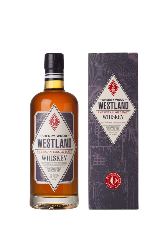 Westland Sherry Wood, American Single Malt Whiskey, 70 cl