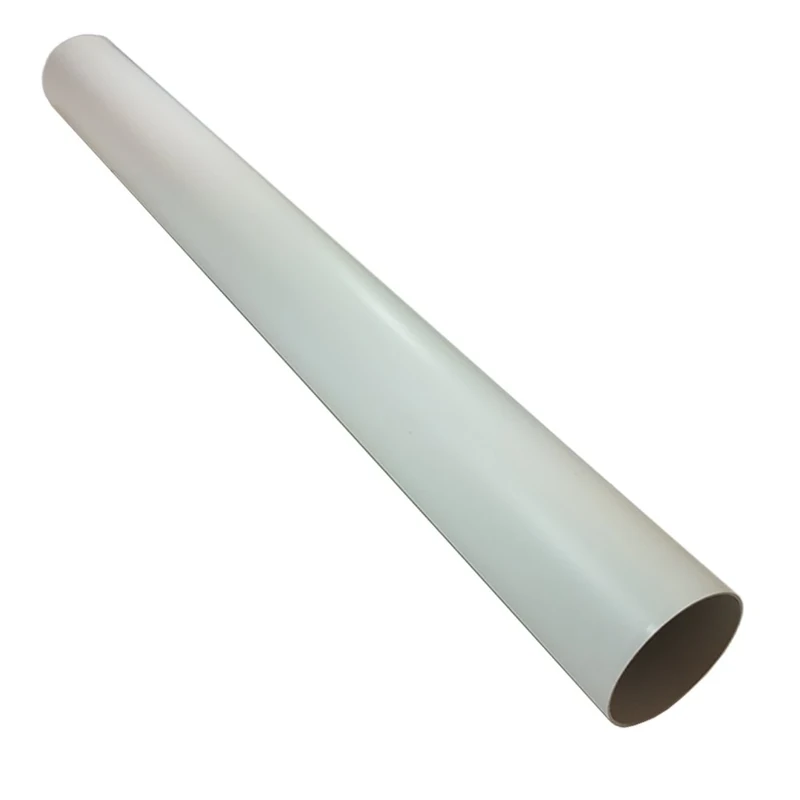 Kair Plastic Ducting Pipe 100mm - 4 inch / 1.5 Metre Long Length - Rigid Straight Duct Channel