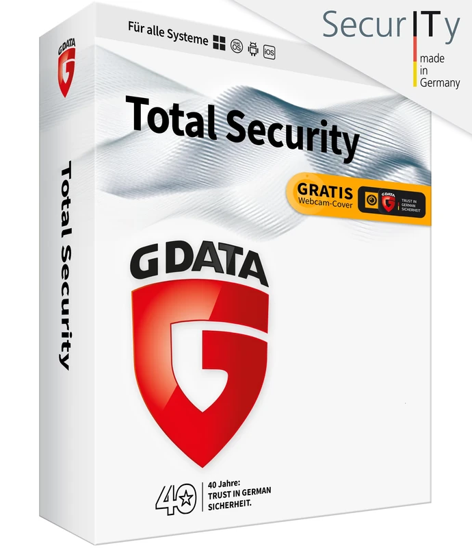 G DATA Total Security 2020 - 1 Device, 1 Year - Windows, Mac, Mobile