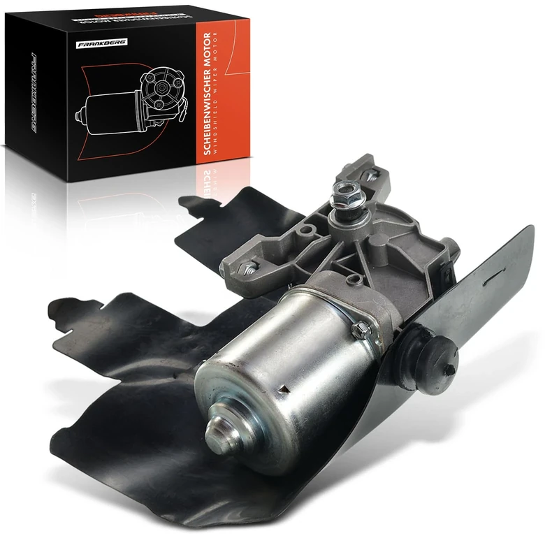 Frankberg 1x Windshield Wiper Motor Windscreen Wiper Motor 12V 4-Pins Front Left Right Compatible With 169 1.1L-1.4L 2003-2012 Replace# 77362587