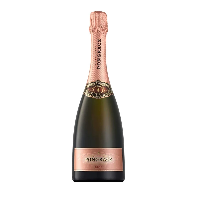 Pongracz Rose Chardonnay Pinot Noir Methode Cap Classique, 75cl | Chardonnay Sparkling Rose Wine