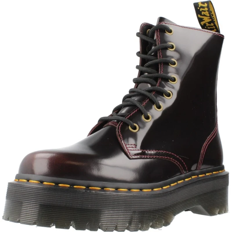 Dr. Martens 24764600 Unisex Adults’ Climbing Shoes, Red (Burgundy 24764600), 9.5 UK - Image 1