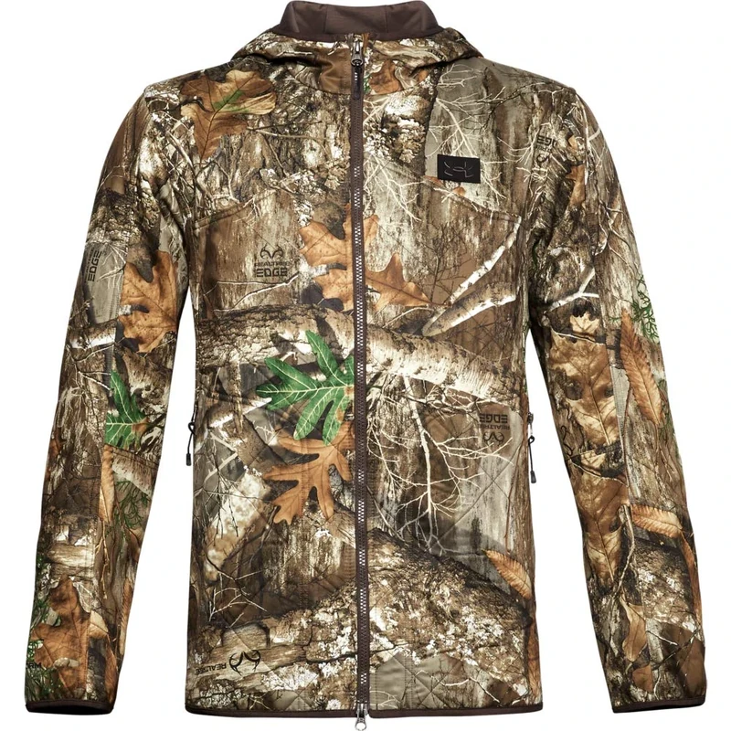 Under Armour Men's Brow Tine Jacket , Realtree Edge (991)/Maverick Brown , XX-Large - Image 1