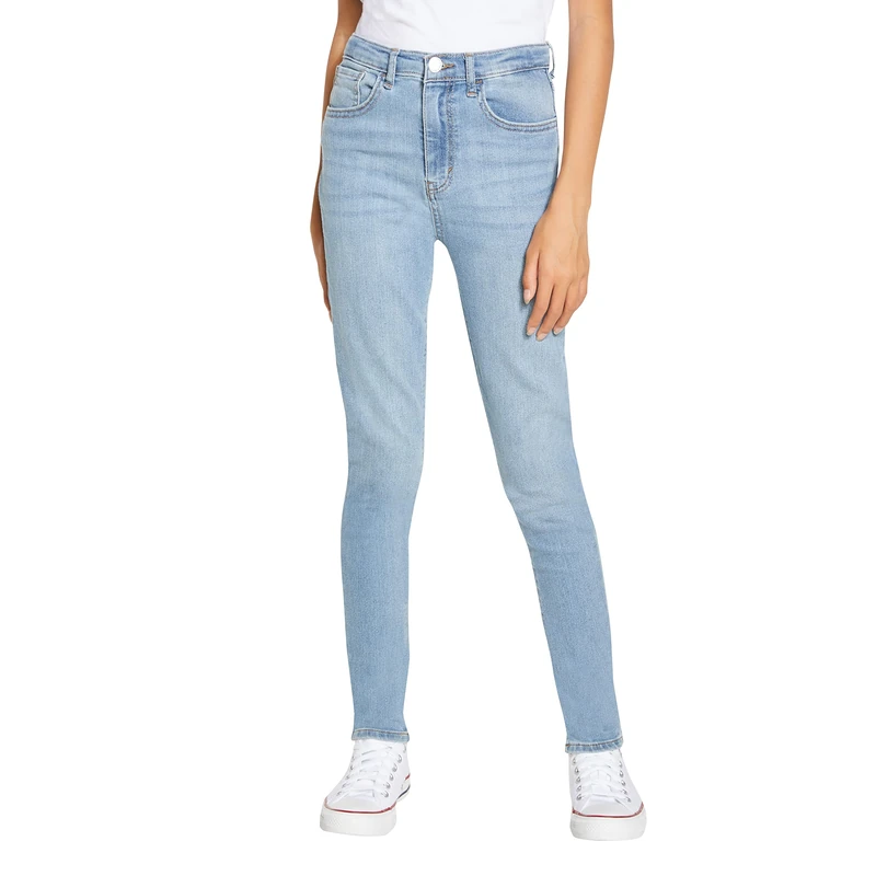 Levi's Kids 720 High Rise Skinny Girls, Blue, 8 Years