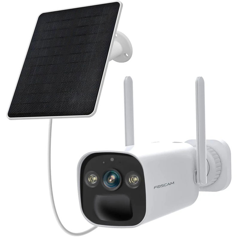 Foscam BP4 2K 4MP Battery Solar Security Camera