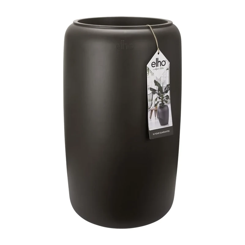 Elho Pure Beads Planter, Walnut Brown, 40 cm