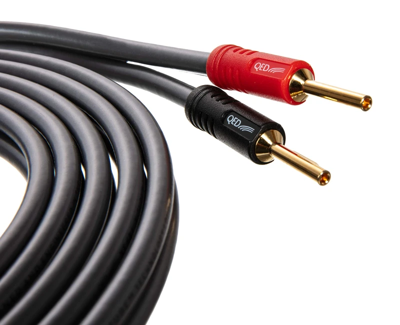 QED XT40i 5m X-Tube Technology Reference Speaker Cable Terminated with Airloc Banana Plugs