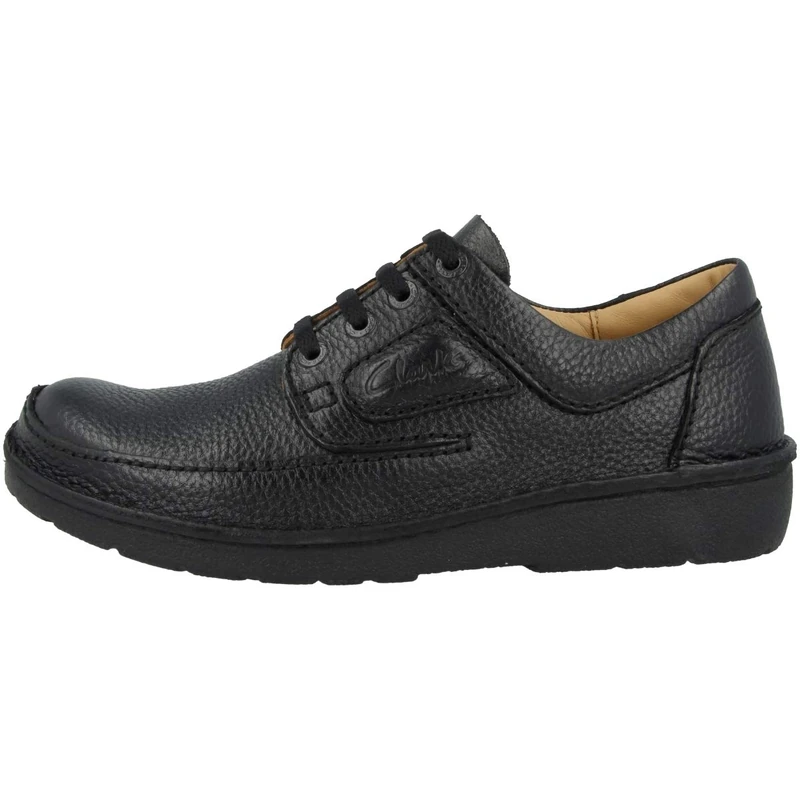 Clarks Men's Nature Ii Oxford Flat, Black, 8.5 UK