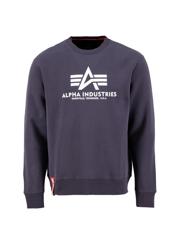 ALPHA INDUSTRIES Men's Basic Sweater Sweatshirt (Pack of 1)