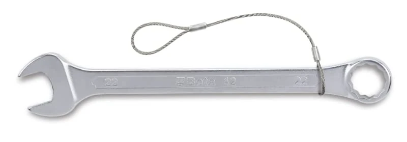 H-Safe Chrome Bent Fork and Polygonal Combination Wrenches - 1.5/16x1.5/16 mm