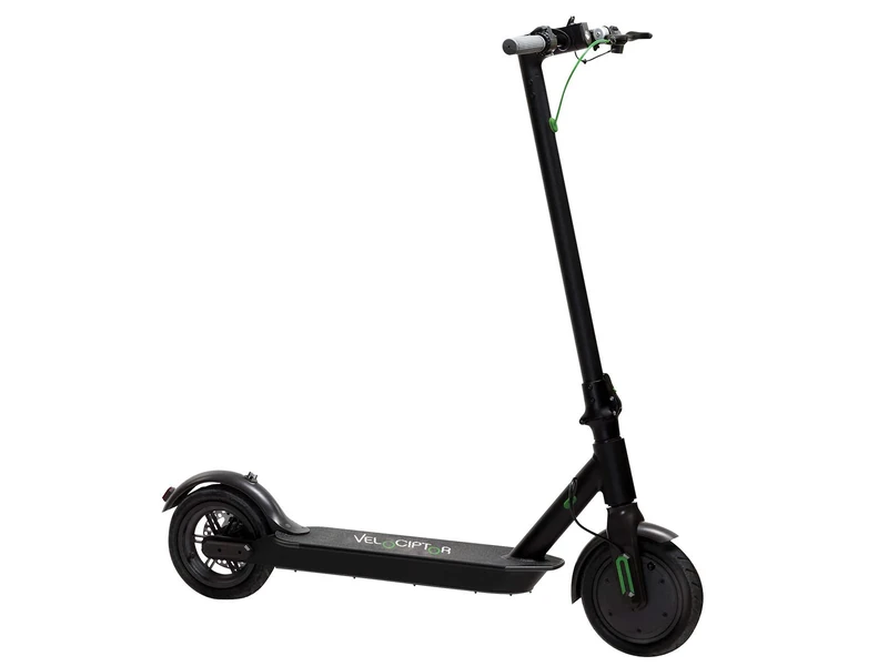 VELOCIPTOR ES 85W Electric Scooter - Folding Scooter with Powerful 350w Motor, Maximum Speed up to 25 km/h, Aluminium Frame, 8.5" Solid Wheels, Disc Brake