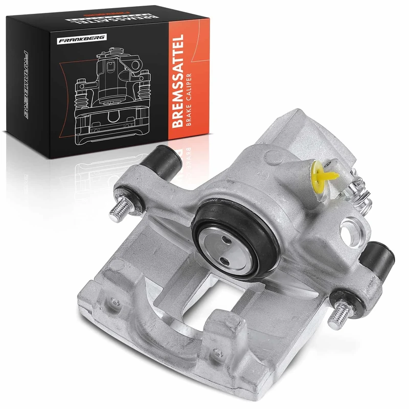 Frankberg Brake Caliper Disc Brake Rear Right Aluminium Compatible with C-Max Focus II Cabriolet/Turnier Focus III 3 Saloon C30 S40 II V50 Replace# 8603735