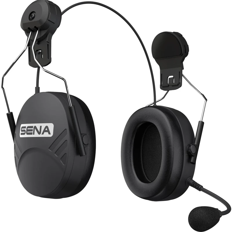 Sena Tufftalk-Lite-02 Tufftalk Lite Earmuff with Long-Range Bluetooth Communication, Hard Hat Mount