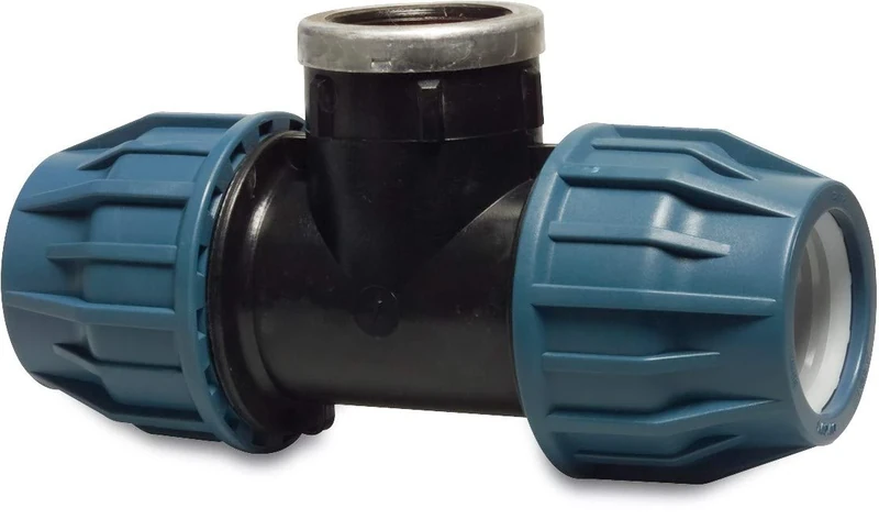 T-mex 10.0619 Pipe Fitting adapters, Grey