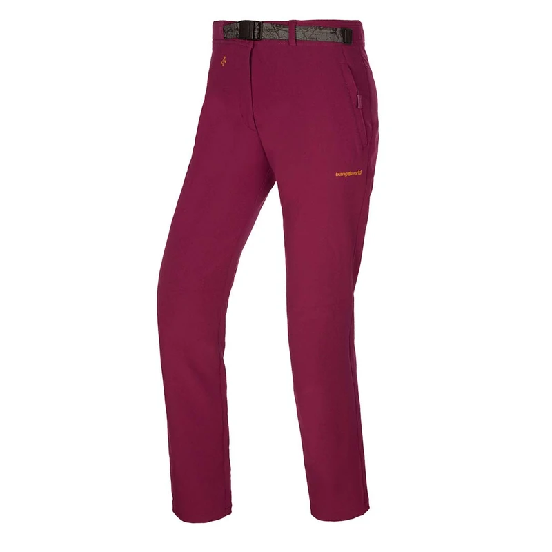 Trangoworld Women's Naym Pant Long, womens, PC007480-2FK-XS, burgundy, XS - Image 1