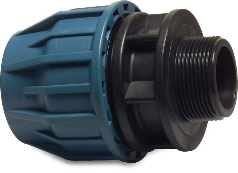 T-mex 10.0324 Pipe Fitting adapters, Grey
