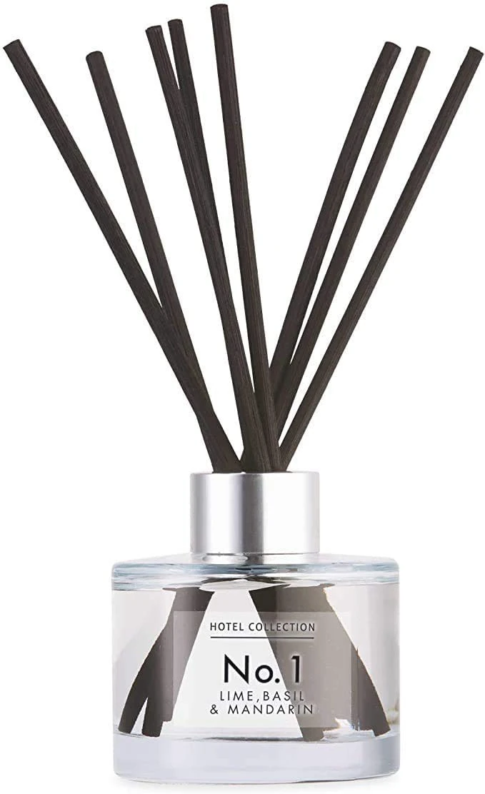 Aldi Luxury Hotel Collection Reed Diffuser No 1 Lime,Basil & Mandarin,100 ml (Pack of 1)