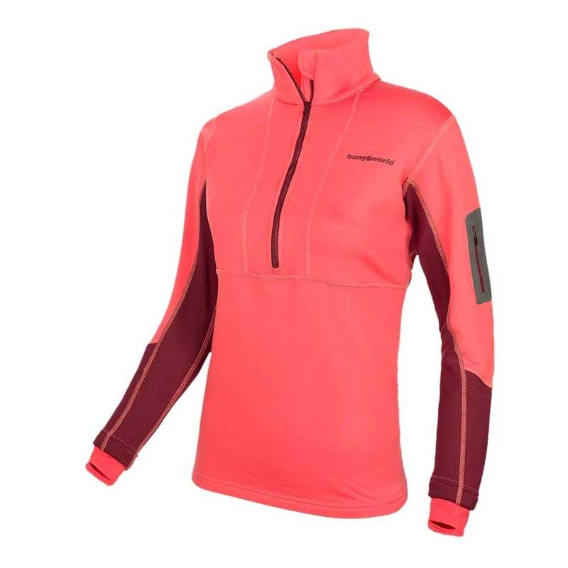Trangoworld Veneto Pullover, Women, womens, PC008509-12D-L, Coral Intense, L