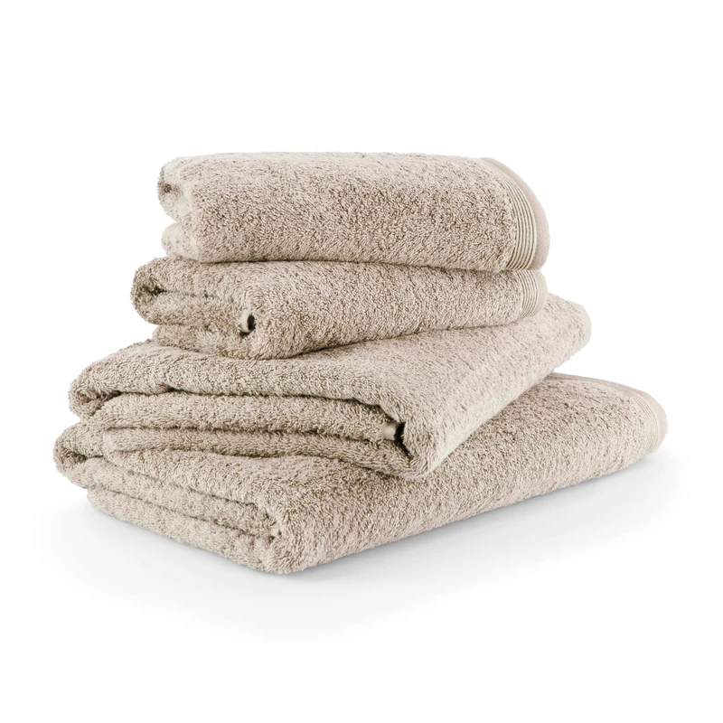 Möve Superwuschel Towel Set, 2 bath towels 80 x 150 cm & 2 hand towels 50 x 100 cm, Made in Germany, 100% cotton, cashmere 017259076-713