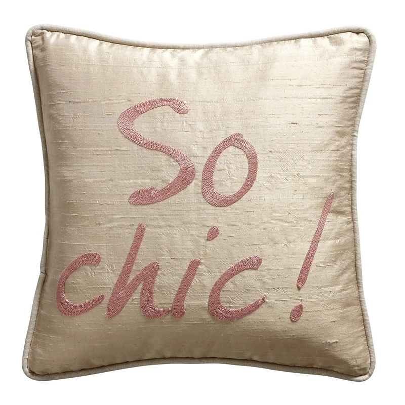 Lounge Fabrics Cushion, Golden Beige, 40 x 40 cm