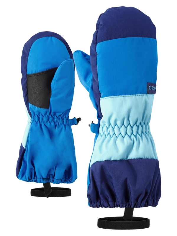 Ziener Liwi Ski Gloves, Unisex Children, unisex-child, 801975, Persian blue, 92cm