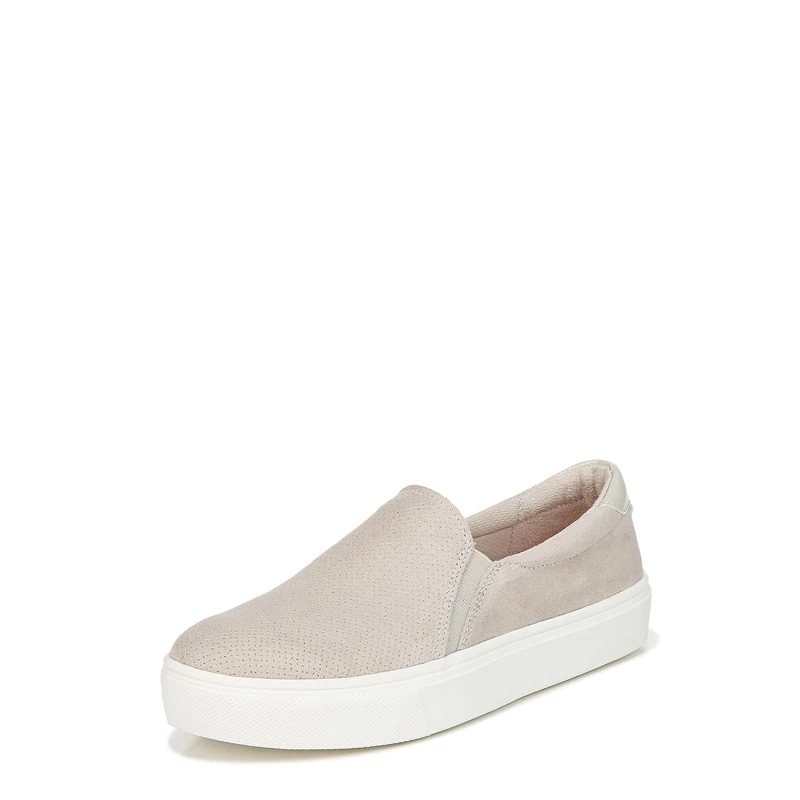 Dr. Scholl's Women's Nova Loafer, Light Grey/White, 3.5 UK