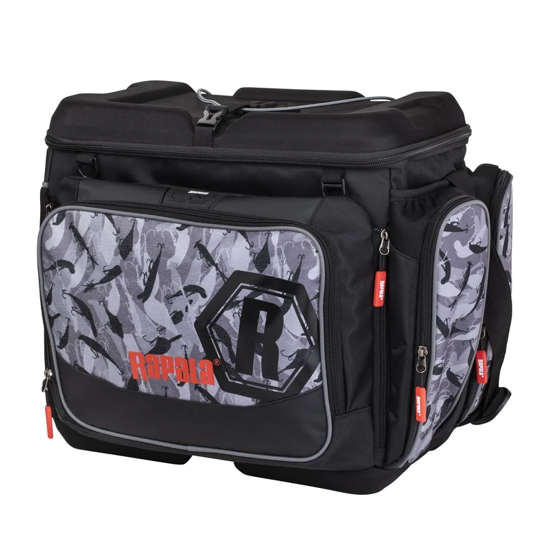 Rapala Fishing Bag with Storage Compartments LureCamo Tackle Bag Magnum
