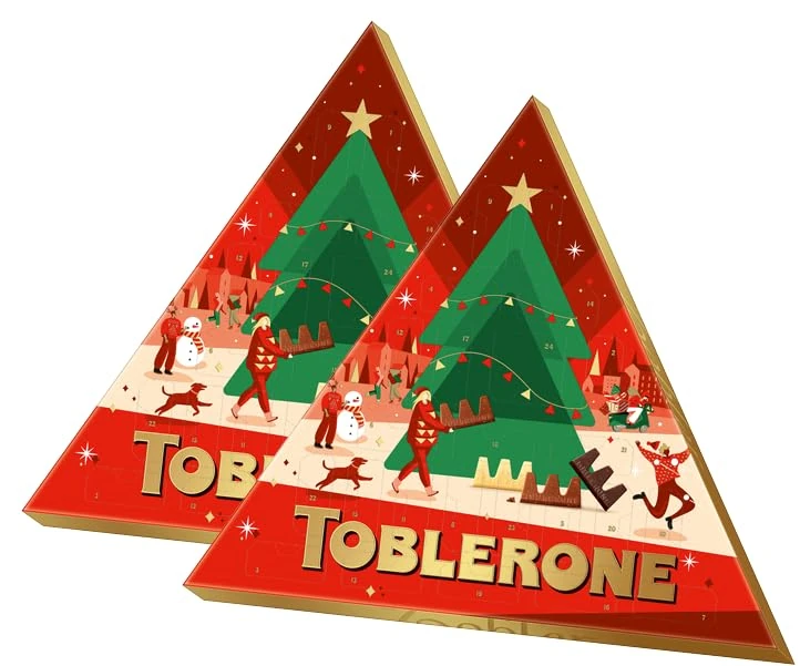 Toblerone Advent Calendar, Pack of 2 (2 x 200 g) - Image 1