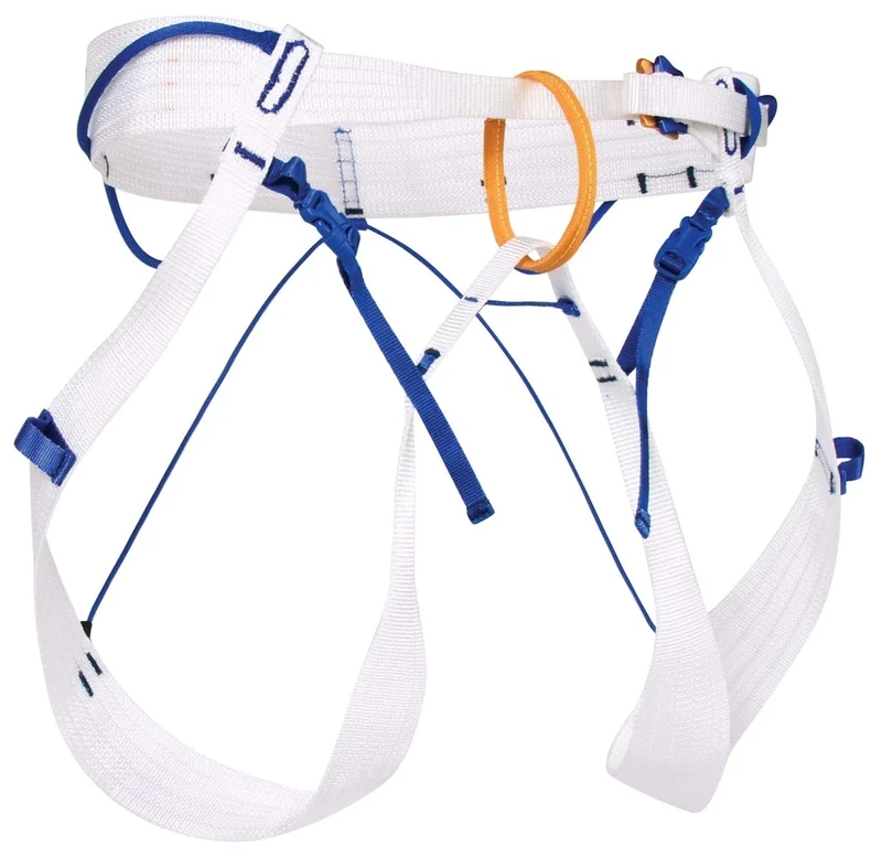 Blue Ice Choucas Harness, White, L