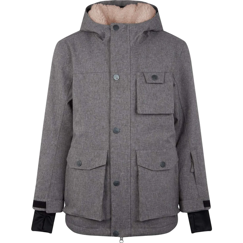 Firefly Barbecue Barbecue Emiliano Jacket Kids Jacket - Melange/Anthracite, 140 - Image 1