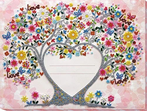 Abris Art AB-611 Pearl Stitch Embroidery Set, Cotton, Multi-Colour, 28 x 19 cm