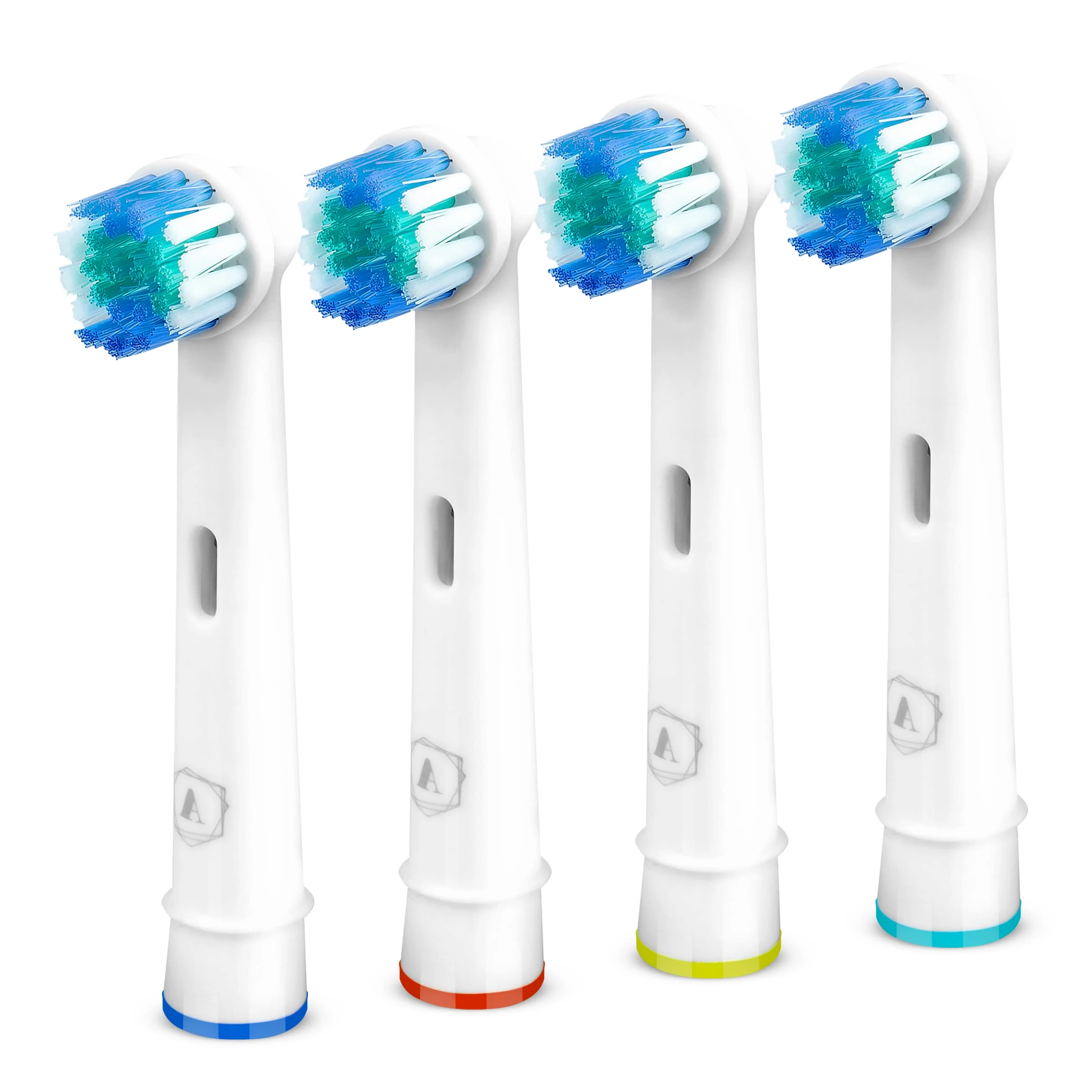 Toothbrush Head Compatible with Oral B - 4 Pack Aster Replacement Electric Professional Toothbrush Heads Deep and Precise Cleaning Brush Heads Toothbrush Heads Compatible with Oral B Braun