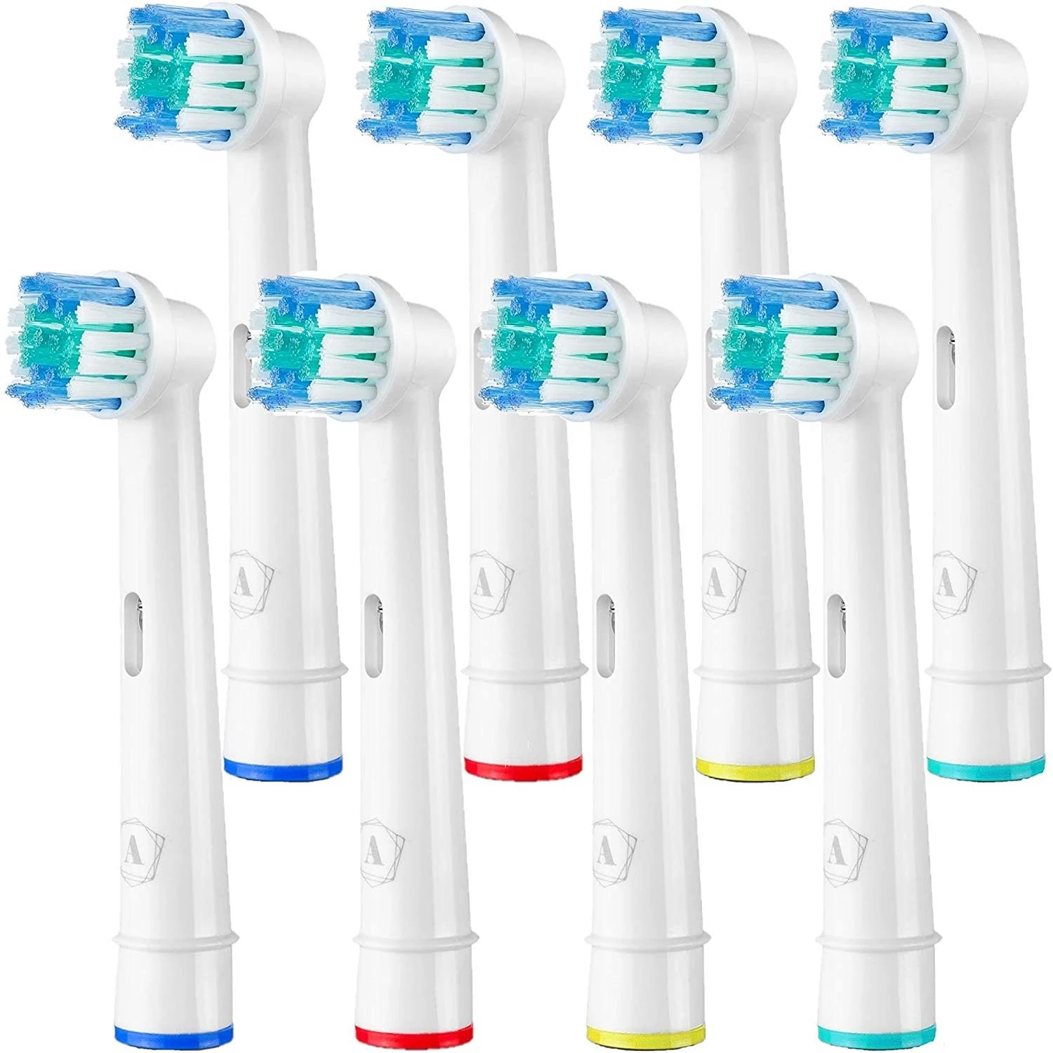 Toothbrush Head Compatible with Oral B - 8 Pack Aster Replacement Electric Professional Toothbrush Heads Deep and Precise Cleaning Brush Heads Toothbrush Heads Compatible with Oral B Braun