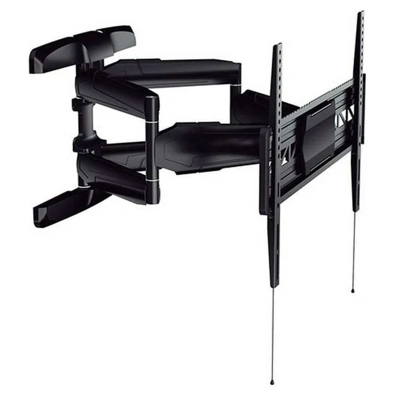 TM Electron TMSLC145 Universal Tilt Swivel Wall Mount with Dual Arm for Monitors or LED TVs, OLED, LCD, Plasma from 32" up to 65", Max. 50 kg, VESA 600 x 400.