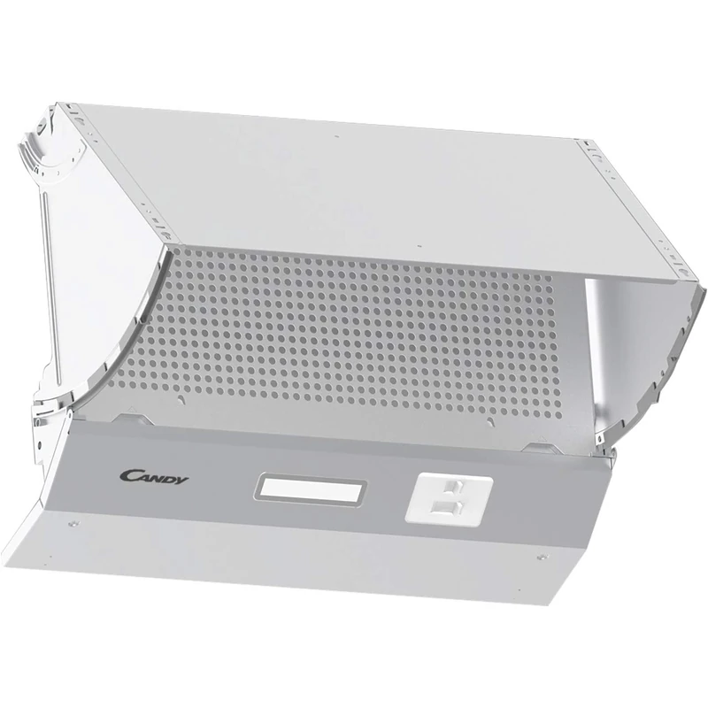 Candy CBP612/4W 60 cm Integrated Cooker Hood, Slider Control, Stainless Steel