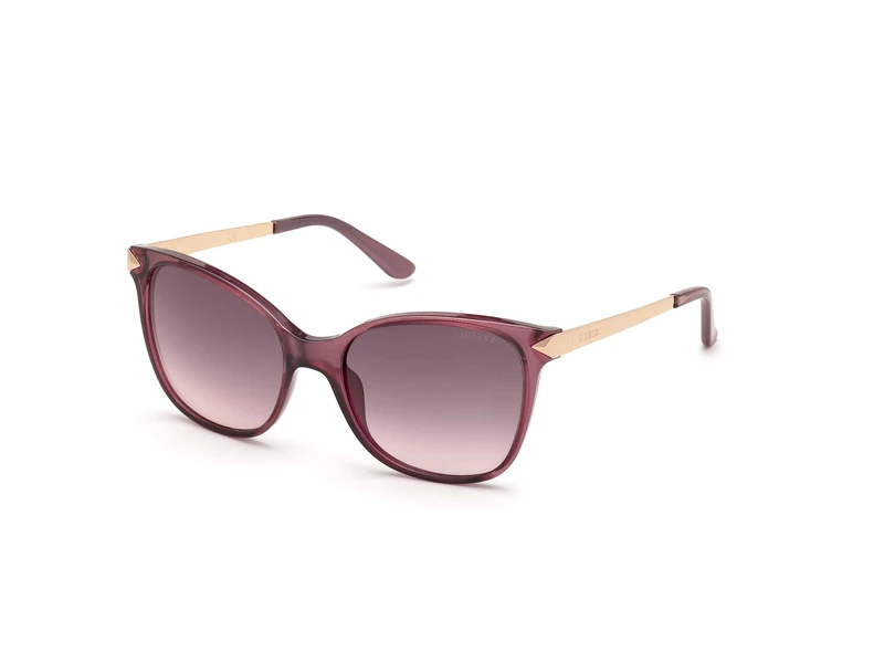 GUESS Women's 0 Sunglasses, shiny violet, 56