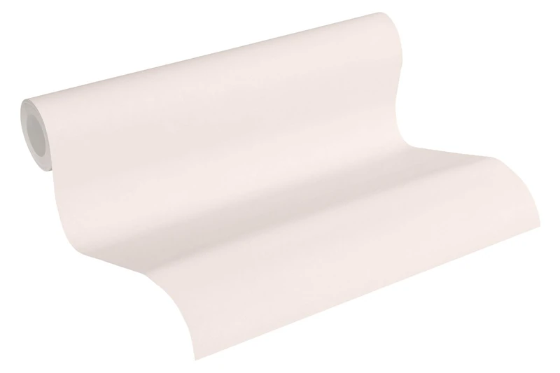 Plain Wallpaper Blooming Non-Woven Wallpaper 10.05 m x 0.53 m Creme Made in Germany by Livingwalls 372692 37269-2 - Image 1