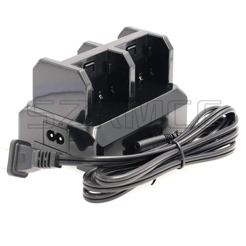 SZRMCC C300 4-Slot Battery Charger for Trimble GPS 5700 5800 R7 R8 GNSS Series Battery 54344/92600