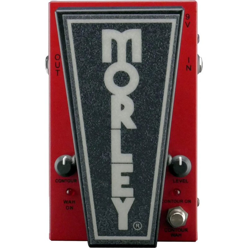 Morely 20/20 BAD HORSIE WAH Signature Steve Vai Wah Pedal Red