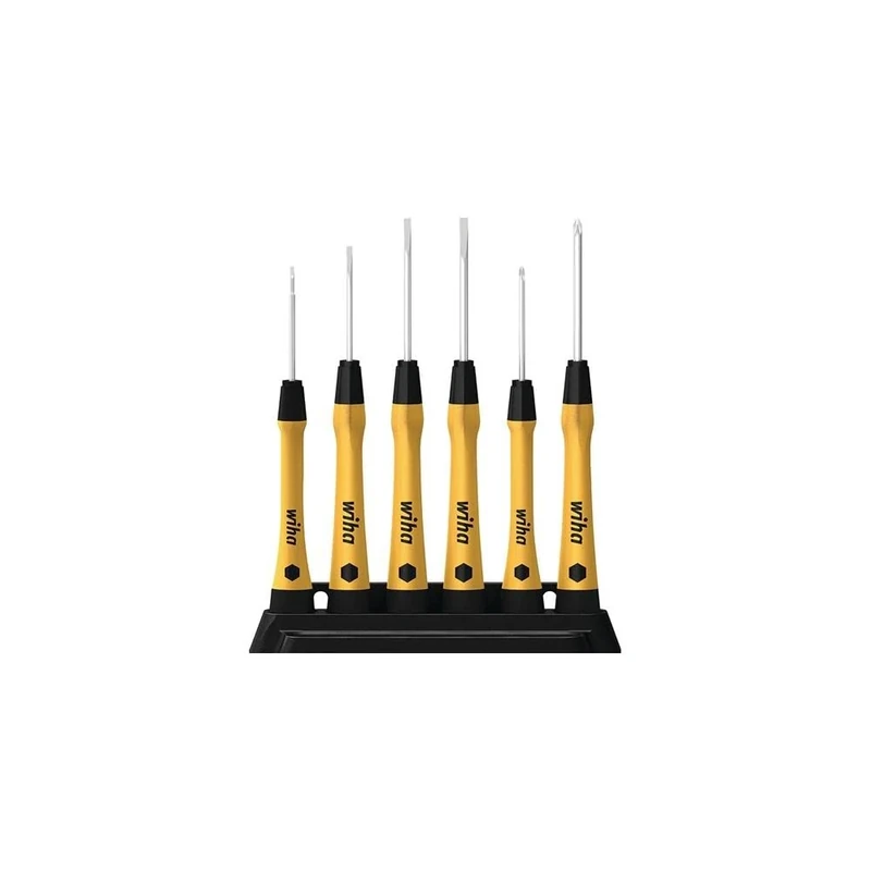 Wiha PicoFinish ESD, Yellow/Black, (HQZ370ESDPFM6)